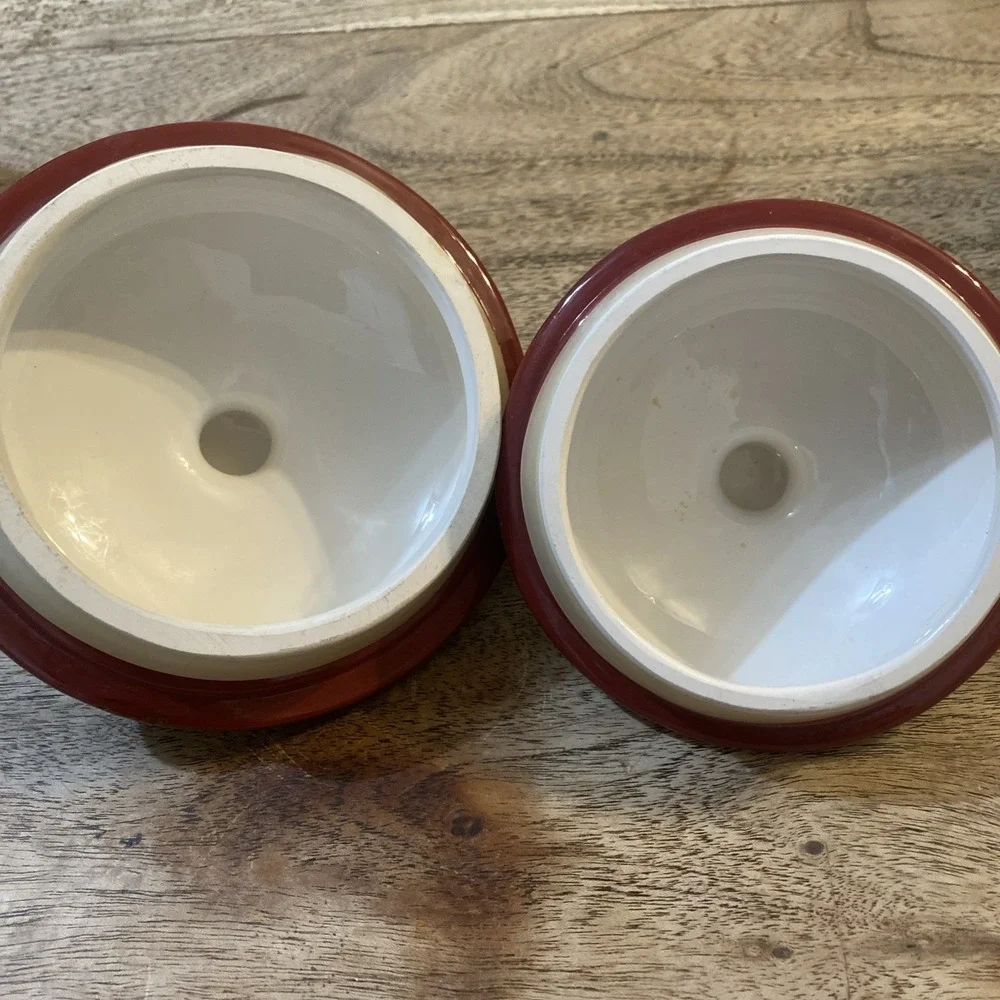 Ceramic Canister Set 3 Rooster Theme 1990-early 2000s. Good Condition